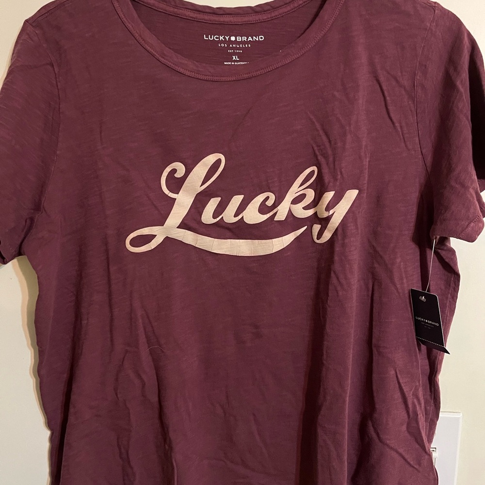Woman’s Lucky Brand XL T-Shirt New with tags